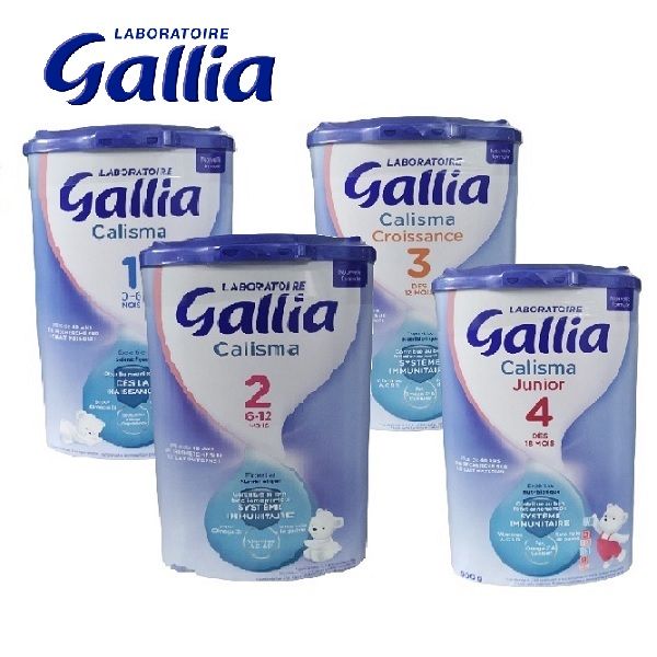 Bộ sưu tập sữa Gallia đa dạng cho từng giai đoạn phát triển