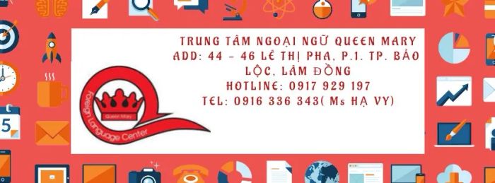 Không gian học tập đầy cảm hứng tại Trung tâm Ngoại Ngữ Queen Mary