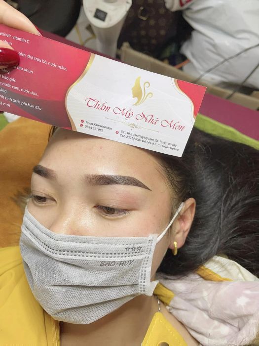 Thẩm mỹ Nhã Mon - Bộ sưu tập hình ảnh 2: Những kiệt tác phun xăm đỉnh cao