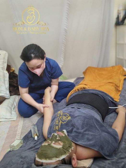 Không gian chăm sóc tiêu chuẩn tại MOM & BABY SPA