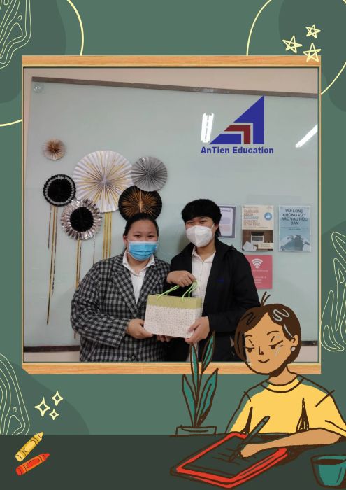 Trung tâm Anh ngữ AN TIẾN - AMA - Hình ảnh 2: Giờ học tương tác sôi nổi giữa giáo viên và học viên