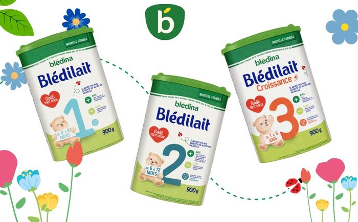 Bộ sưu tập sữa Bledilait đa dạng cho từng độ tuổi