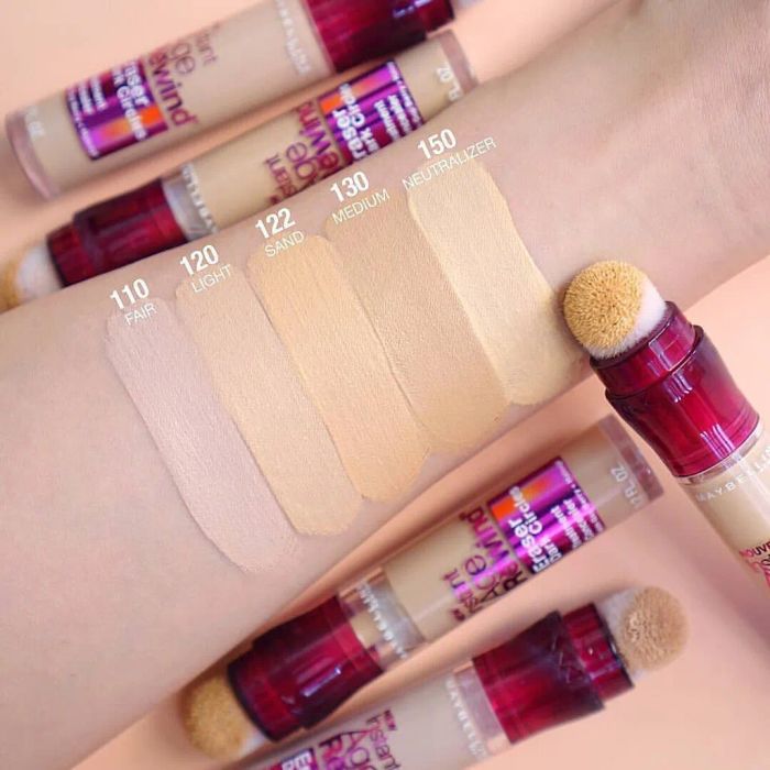 Hình ảnh thực tế Kem Che Khuyết Điểm Maybelline Instant Age Rewind