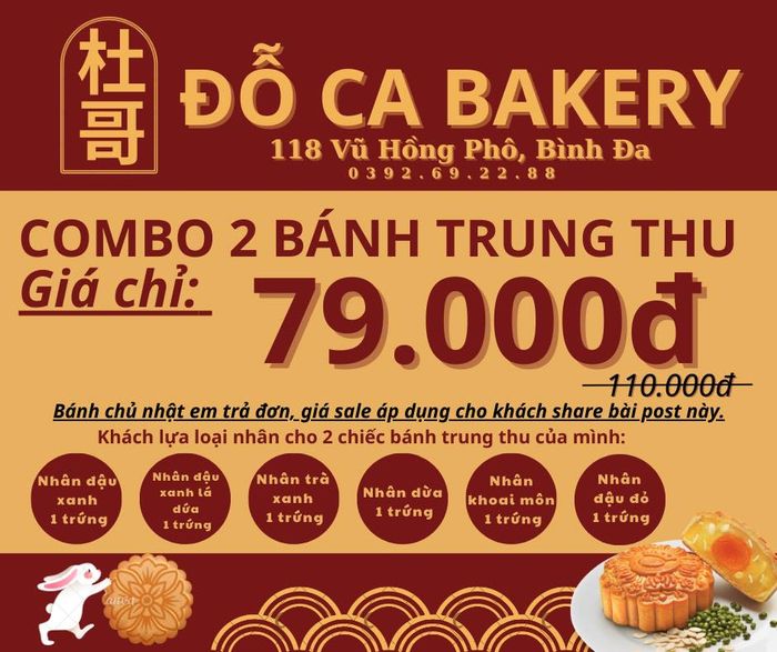 Hình ảnh Đỗ Ca Bakery 2 (Nguồn: Internet)