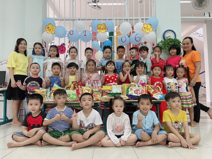 Góc học tập sáng tạo tại Trường Mầm non 7A