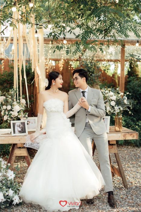 Ảnh Viện Áo Cưới Vivian - Bộ Ảnh Cưới Ngọt Ngào Từ Vivian