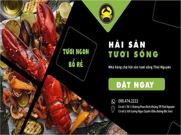 Không gian ấn tượng tại Nhà hàng Chợ Hải Sản Thái Nguyên - Ảnh 1
