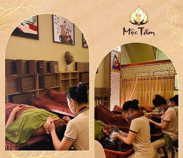 Không gian sang trọng tại Mộc Tâm Beauty
