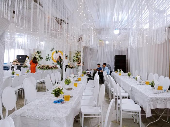 Khoảnh khắc đẹp trong không gian tiệc cưới do Sự kiện Hoàng Thế thực hiện