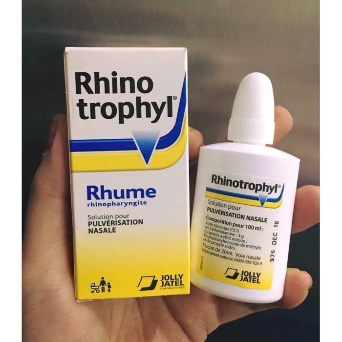 Thuốc nhỏ mũi Rhinotrophyl - Cứu tinh cho trẻ viêm mũi (Ảnh minh họa 1)