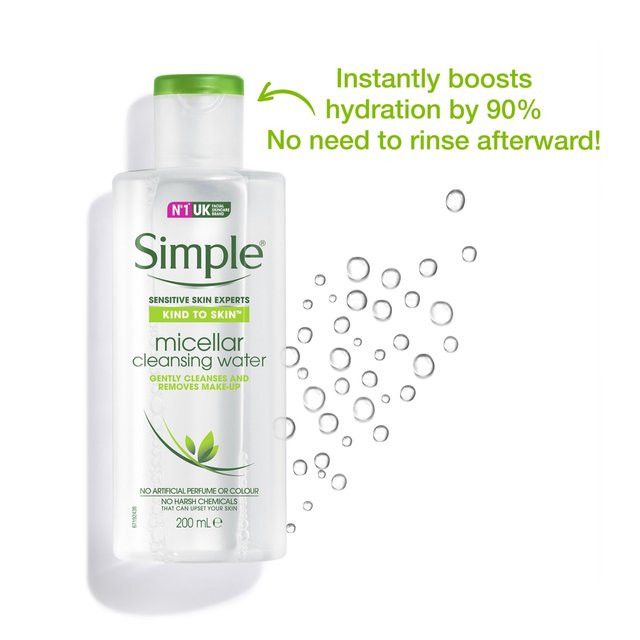 Nước Tẩy Trang Simple Micellar Cleansing Water Hình Ảnh 1