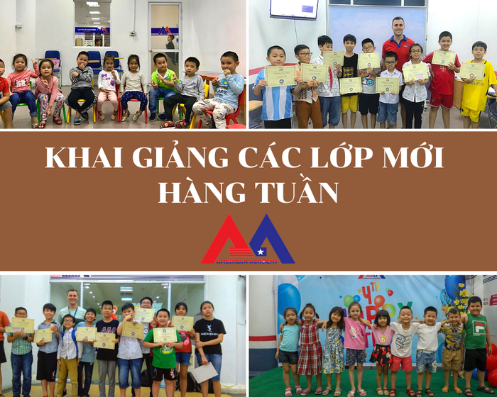 Hình ảnh lớp học tương tác tại AMA