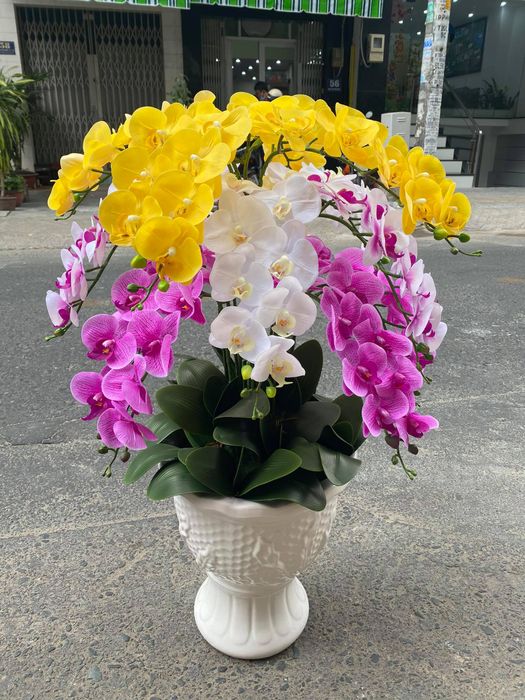 Na Na Flower Shop ảnh 2 - Cận cảnh những thiết kế độc bản, minh chứng cho đôi bàn tay tài hoa của nghệ nhân hoa vải.