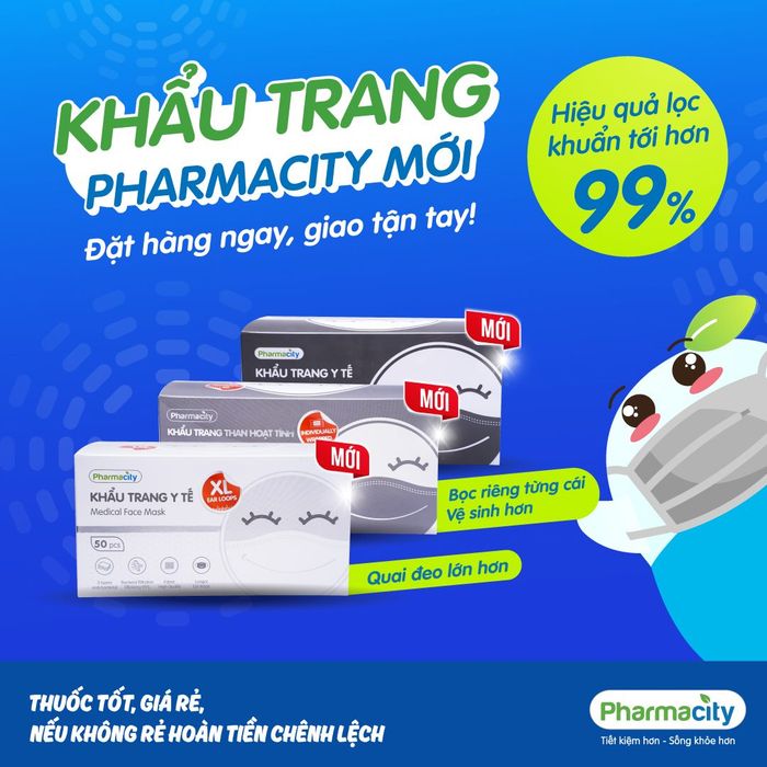 Hình ảnh Pharmacity - Nhà Thuốc Tiện Lợi: Không gian hiện đại, tràn đầy sức sống