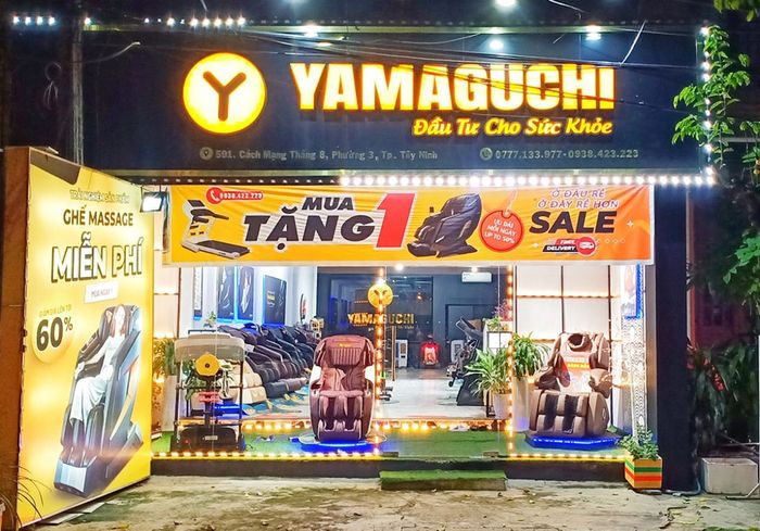 Bộ sưu tập ghế massage cao cấp tại Yamaguchi Tây Ninh