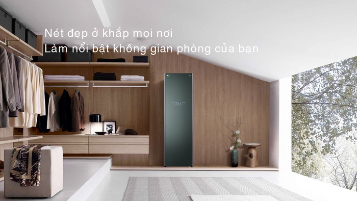 Máy giặt hấp sấy LG Styler Object Collection 2022 S5MSB