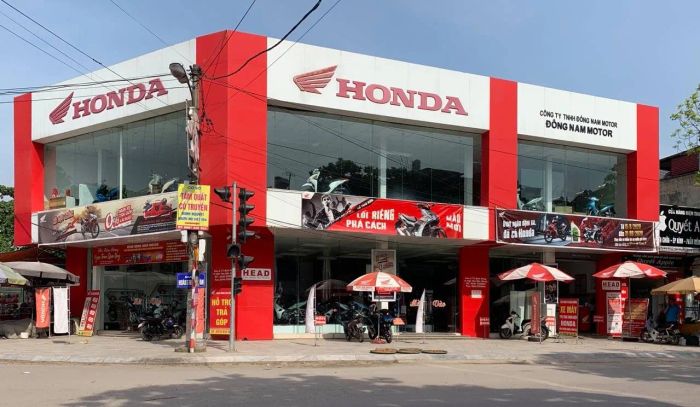 Hình ảnh đại lý Honda Đông Nam Motor