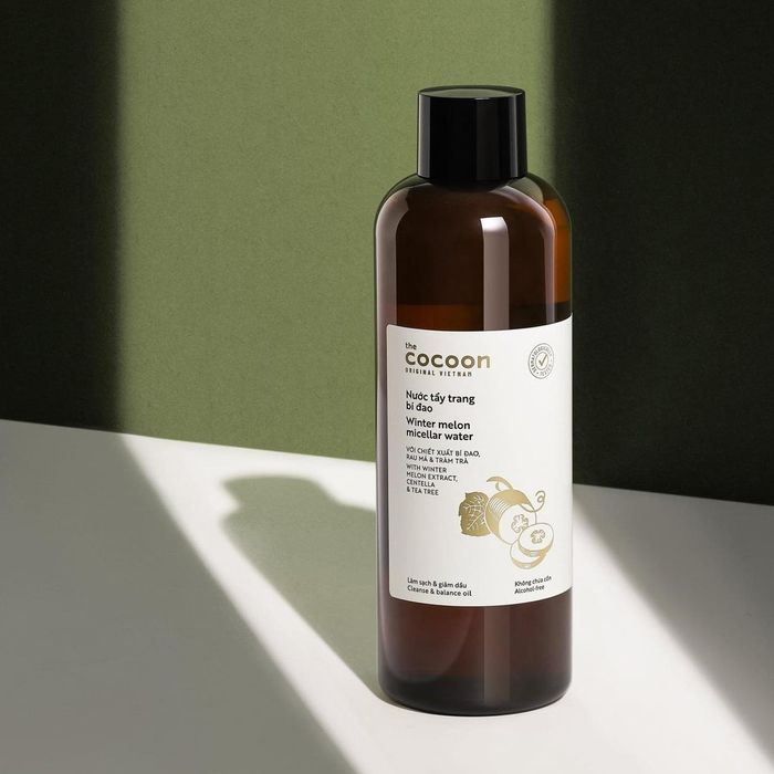 Nước Tẩy Trang Bí Đao Cocoon Winter Melon Micellar Water Ảnh 1
