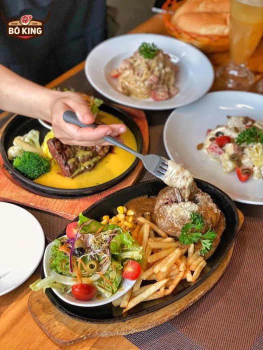 Hình ảnh thực tế BÒ KING Beefsteak