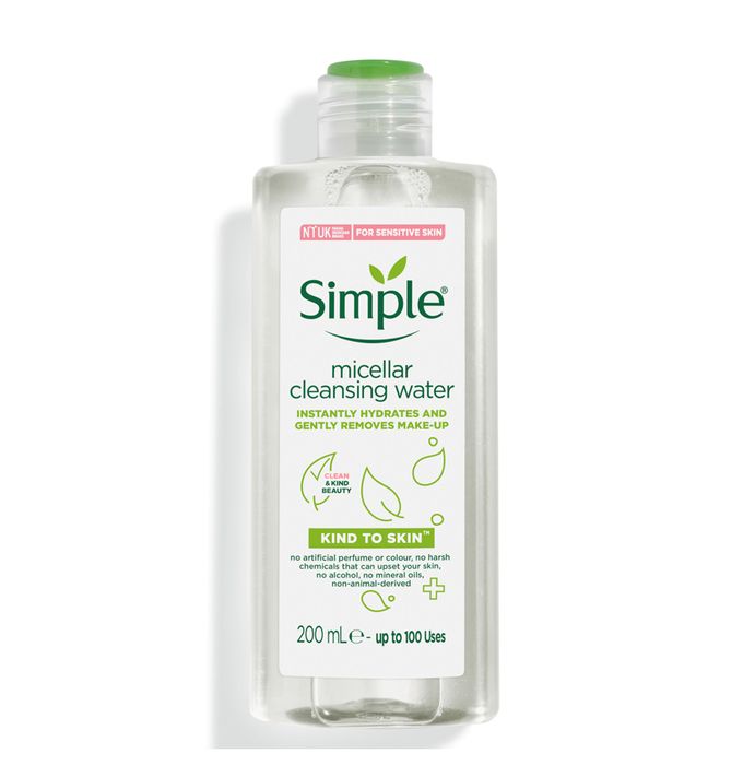 Nước Tẩy Trang Simple Micellar Cleansing Water Hình Ảnh 2