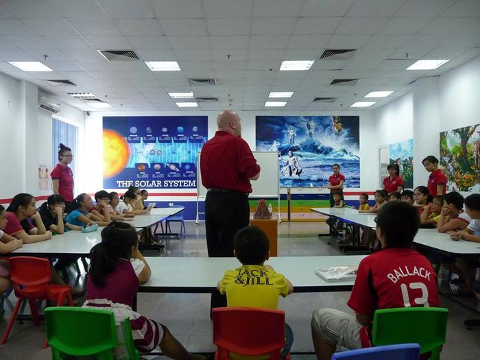 Hình ảnh hoạt động học tập tại Anh Ngữ AMA