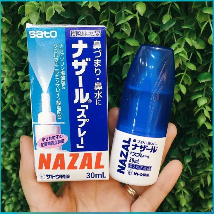 Hình ảnh sản phẩm Nazal Spray chính hãng Nhật Bản