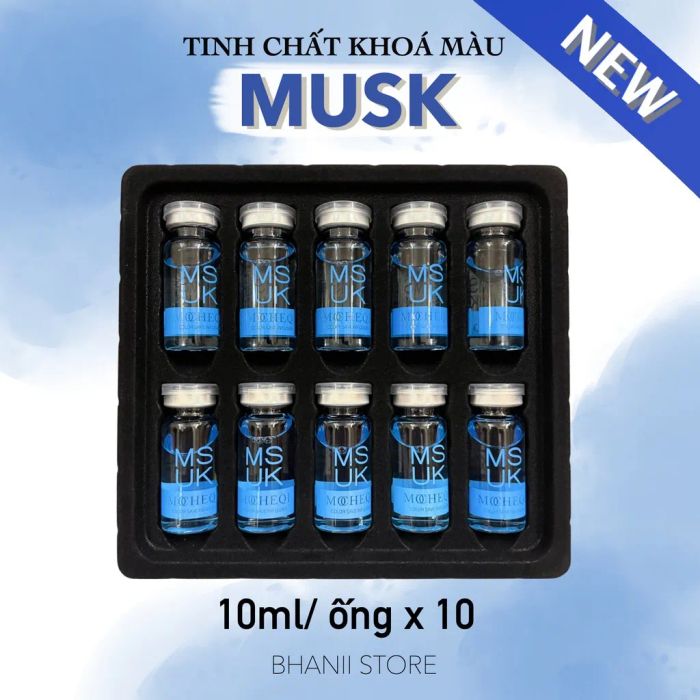 Hình ảnh thực tế: Tinh chất Khóa Màu Musk - 'Phép màu' cho màu tóc nhuộm bền đẹp