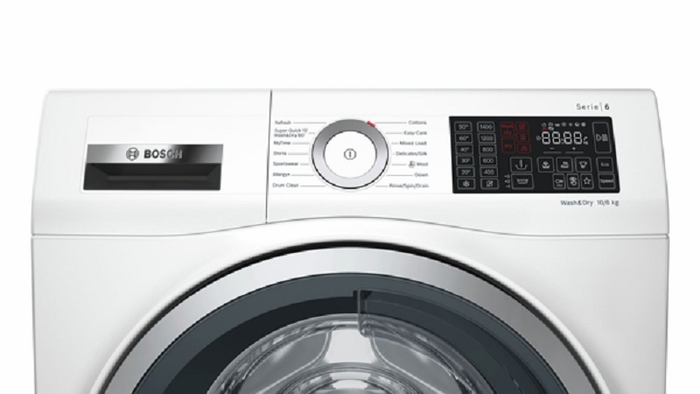 Máy giặt sấy Bosch WDU28560GB bảng điều khiển