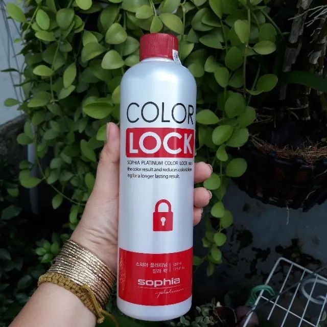 Hình ảnh thực tế: Sophia Color Lock - 'Khoá sắt' bảo vệ màu tóc nhuộm sáng màu