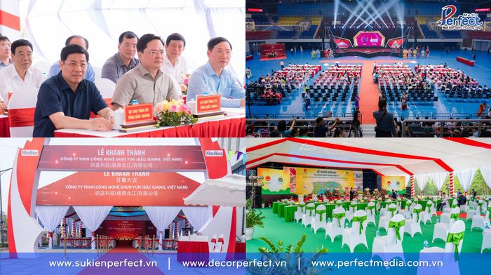 Hình ảnh sự kiện tiêu biểu được Perfect Media thực hiện tại Bắc Giang