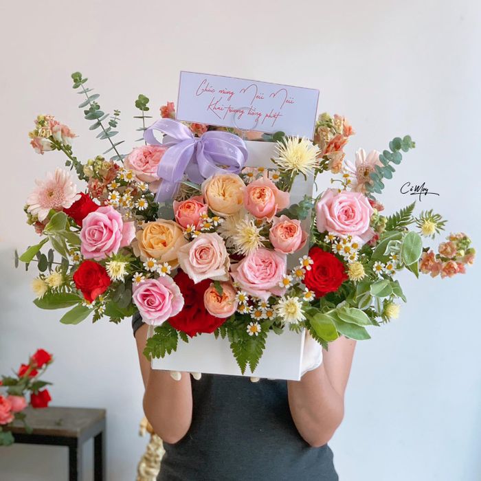 Hình ảnh 2: Những tác phẩm hoa nghệ thuật tại Cỏ.May Flowers