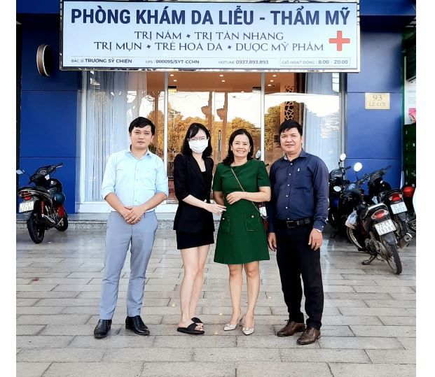 Cơ sở vật chất khang trang tại Phòng Khám Da Liễu BS Trương Sỹ Chiến