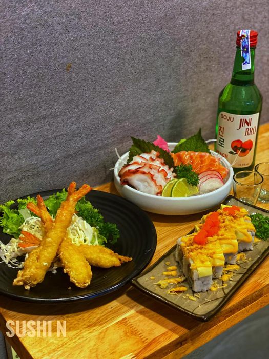 Sushi N - Nghệ thuật trình bày món Nhật đỉnh cao