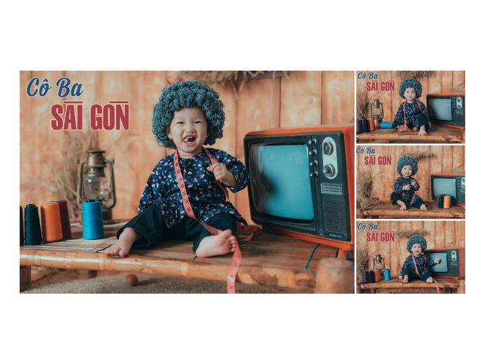Ảnh mẫu 3 - Bee Kid Studio: Khoảnh khắc ngây ngô