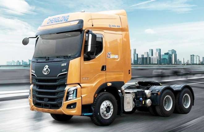 Hình ảnh nội thất cao cấp xe đầu kéo Chenglong