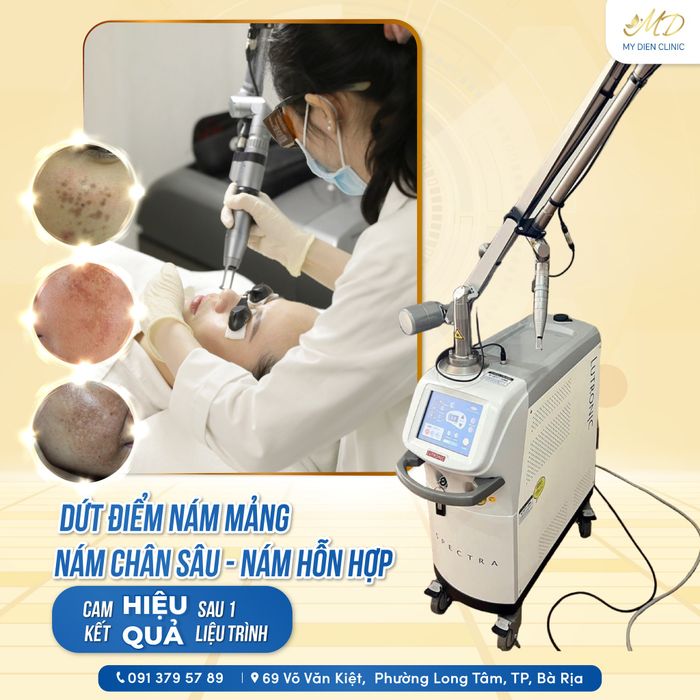 Không gian hiện đại tại Phòng khám Da Liễu Bs. Trần Mỹ Diện