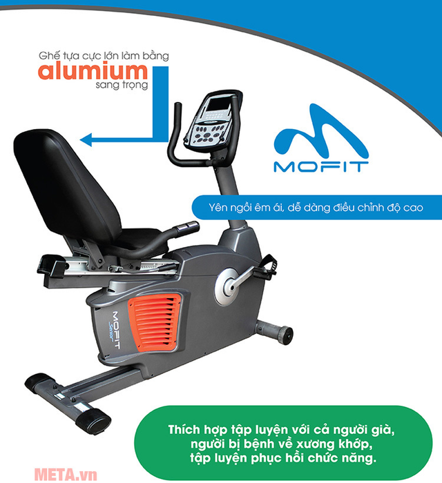 Xe đạp tập cao cấp Mofit EVO 3700