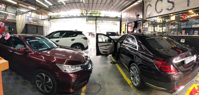 Quy trình phủ ceramic chuẩn tại Carcare Saigon