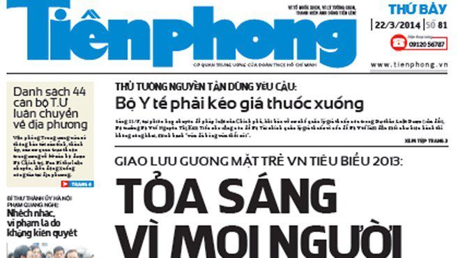 Hình ảnh hoạt động nổi bật của Báo Tiền Phong