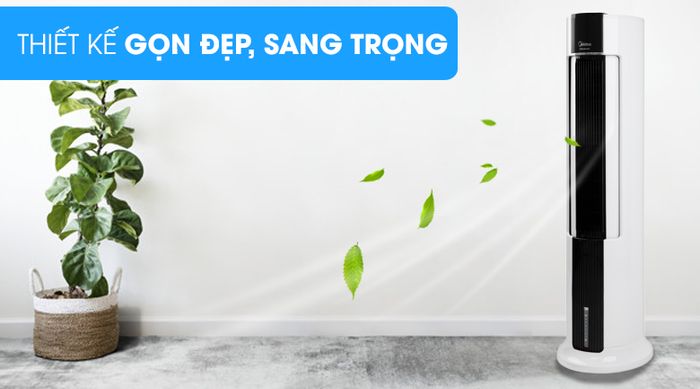 Hình ảnh thực tế quạt điều hòa Midea - Thiết kế sang trọng, hiệu suất vượt trội