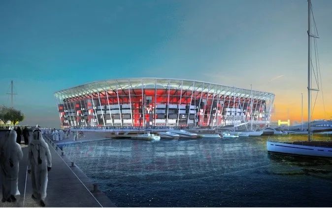 Stadium 974 - Biểu tượng sáng tạo từ 974 container tái chế ảnh 1