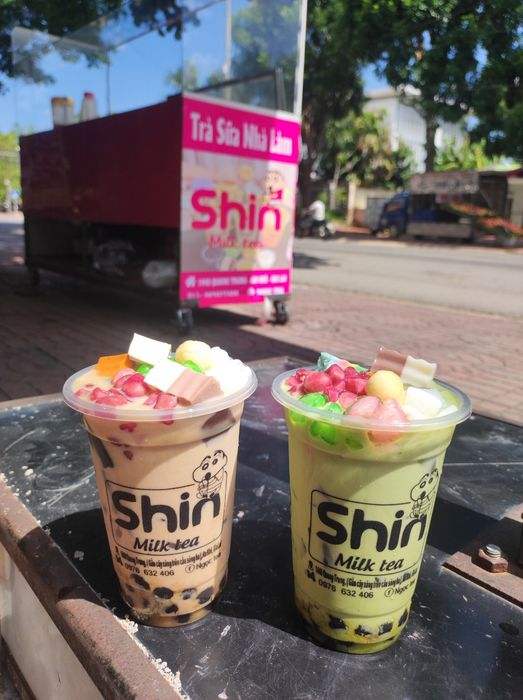 Shin Milk Tea - Nghệ thuật trình bày đầy sáng tạo