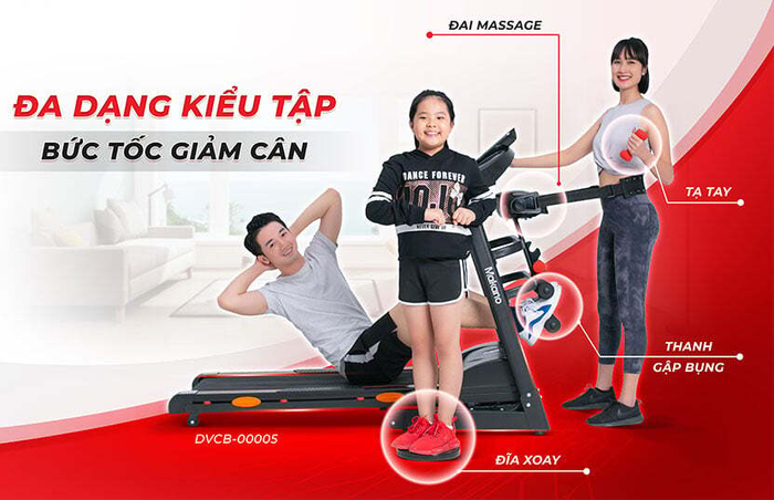 Máy chạy bộ Makano DVCB-00005