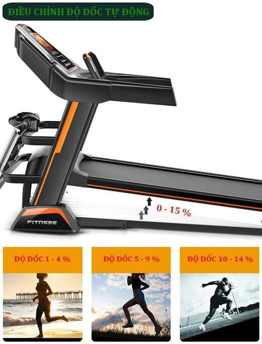 Máy chạy bộ điện HQ 555