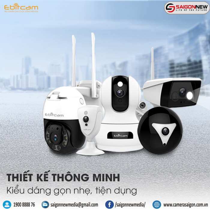 Hệ thống camera SAIGON NEW TECH - Giám sát 24/7 với hình ảnh sắc nét