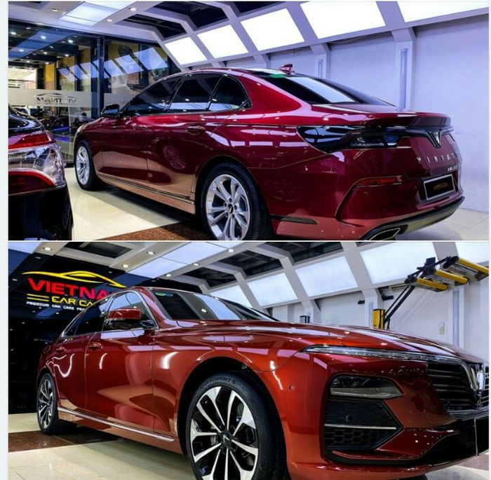 Quy trình phủ ceramic chuyên nghiệp tại Vietnam Car Care
