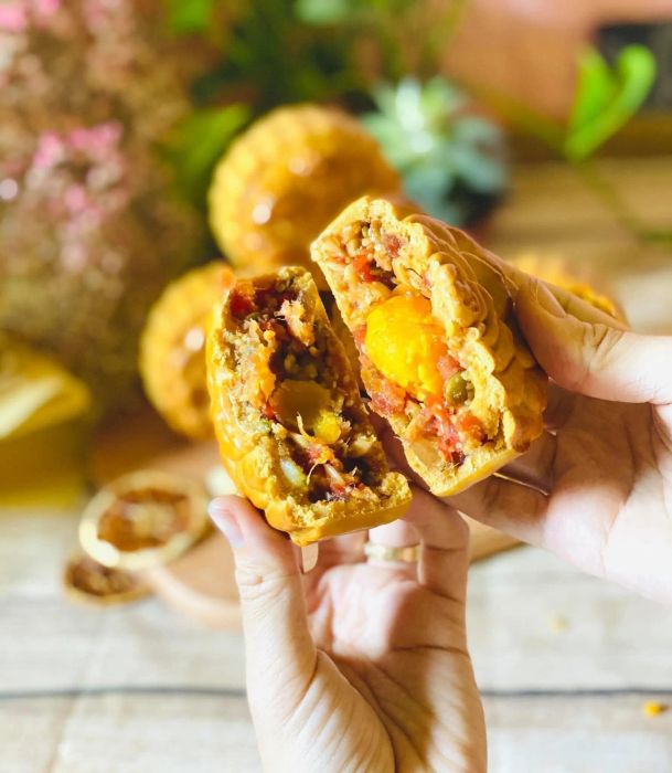 Hình ảnh bánh trung thu thơm ngon tại Vũ Ngọc