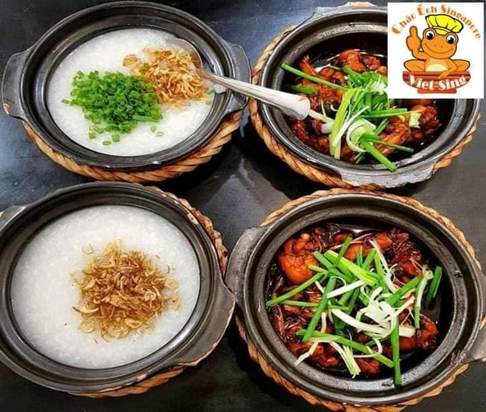 Hình ảnh 1 - Cháo ếch Singapore thơm ngon tại Việt - Sing