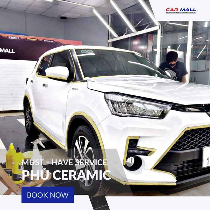 Không gian làm việc chuyên nghiệp tại Carmall Auto Care