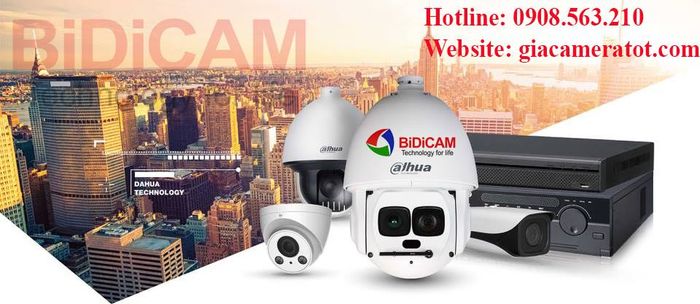 Hình ảnh thực tế thi công hệ thống camera BIDICAM